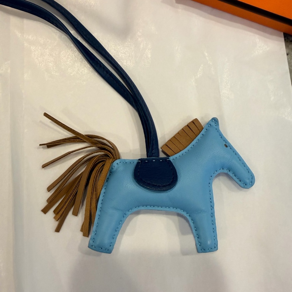 Hermes Milo Gri Gri Rodeo Bag Charm - Picture 10 of 12